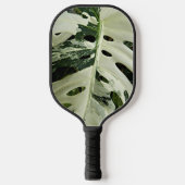 Verschiedene Monstera Pflanze Leaf Floral Pickleball Schläger (Vorderseite)