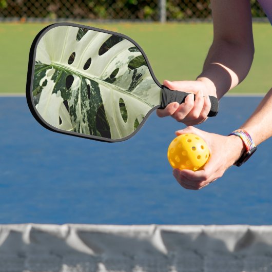 Verschiedene Monstera Pflanze Leaf Floral Pickleball Schläger (InSitu)