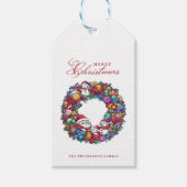 Verschiedene Motive Frohe Weihnachten Individuelle Geschenkanhänger (Vorderseite)