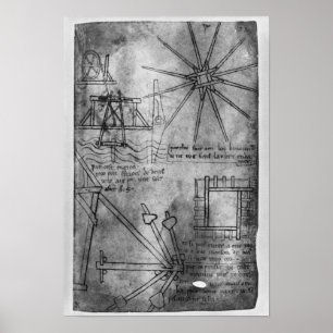 Verschiedene Motoren und Instrumente Poster