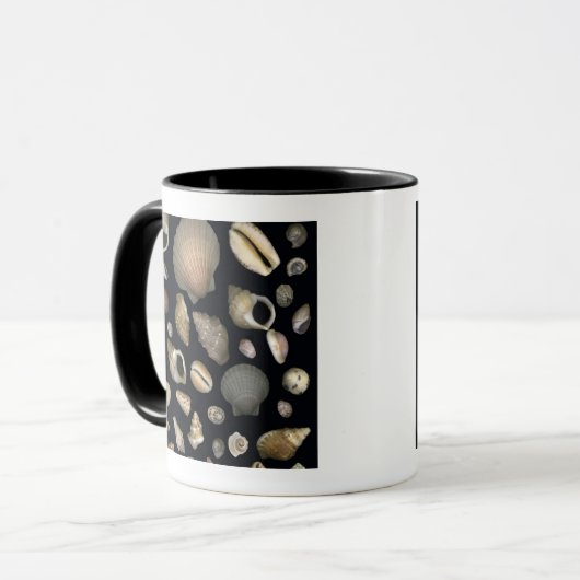 Verschiedene Muscheln Tasse (Vorderseite Links)