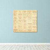 Verschiedene Ölwerbung Leinwanddruck (Insitu (Holzboden))