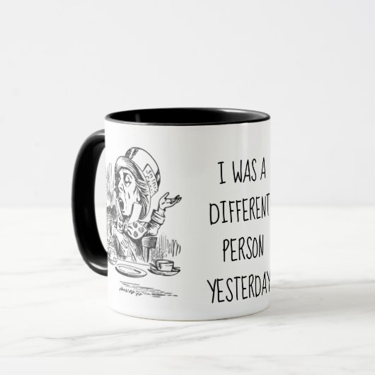 VERSCHIEDENE PERSON TASSE (Vorderseite Links)