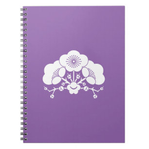 Verschiedene Pflaumenblüten Notizblock