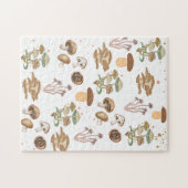 Verschiedene Pilze Puzzle (Horizontal)