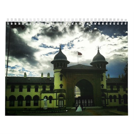 Verschiedene Plätze in Balcans. Kalender (Titelbild)