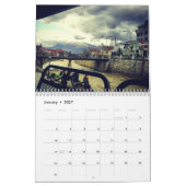 Verschiedene Plätze in Balcans. Kalender (Jan 2027)