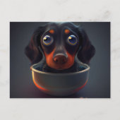 Verschiedene Puppy-Postkarten Postkarte (Vorderseite)