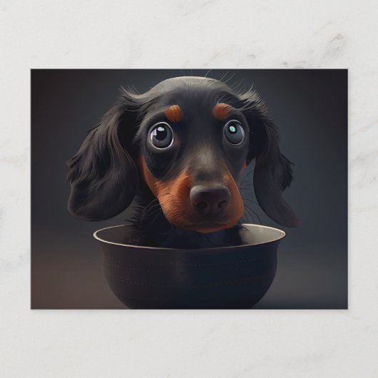 Verschiedene Puppy-Postkarten Postkarte (Vorderseite)