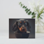 Verschiedene Puppy-Postkarten Postkarte (Stehend Vorderseite)