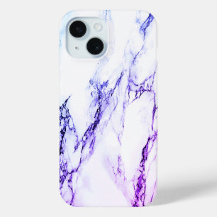 Verschiedene Purpur- und Bläuliche Adermarmor-Opti Case-Mate iPhone Hülle