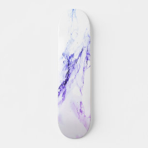 Verschiedene Purpur- und Blaustich-Adern-Marmor-Op Skateboard