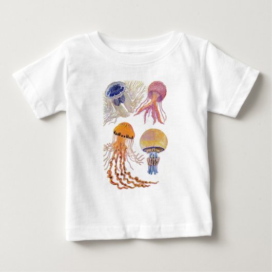 Verschiedene Quallen Baby T-shirt (Vorderseite)
