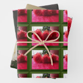 Verschiedene Rosenbilder Geschenkpapierbögen Geschenkpapier Set (Beispiel)