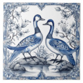 Verschiedene rustikale Indigo-Azulejo-Fliesen mit  Fliese (Vorderseite)