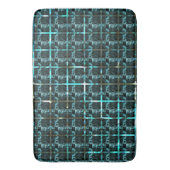 Verschiedene Schach, Quadrate oder Bild im Raster? Badematte (Vorderseite Vertikal)