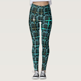 Verschiedene Schach, Quadrate oder Bild im Raster? Leggings
