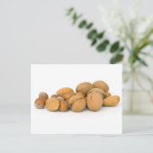 verschiedene Schalenfrüchte, einschließlich Walnüs Postkarte (Stehend Vorderseite)