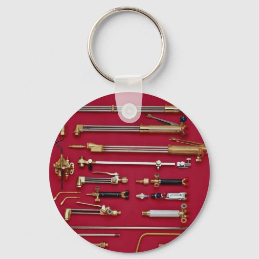 Verschiedene Schneidblasrohre für Schweißgeräte Schlüsselanhänger (Vorderseite)