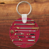 Verschiedene Schneidblasrohre für Schweißgeräte Schlüsselanhänger (Vorderseite)