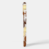 Verschiedene schokoladenbeschichtete Marshmallows Case-Mate iPhone Hülle (Rückseite / Links)