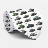 Verschiedene sowjetische WW2-Tanks Krawatte (Gerollt)