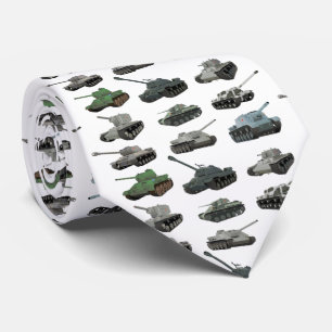 Verschiedene sowjetische WW2-Tanks Krawatte