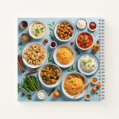 Verschiedene Speisen Notizblock (Rückseite)