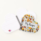 Verschiedene Speisen Notizblock (Innenseite)