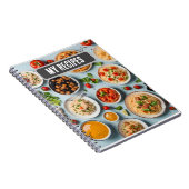 Verschiedene Speisen Notizblock (Rechte Seite)