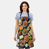 Verschiedene Speisen Schürze (Getragen)