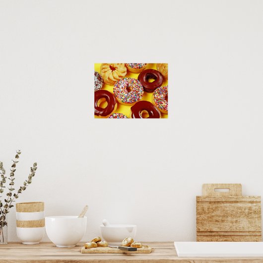 Verschiedene Spenden Poster (Küche)