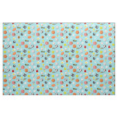 Verschiedene Sportelemente sind farbenfroh Stoff (Yard (91,4 cm))