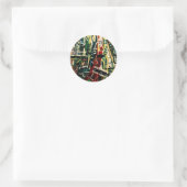 VERSCHIEDENE STILEN RUNDER AUFKLEBER (Tasche)