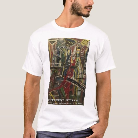 VERSCHIEDENE STILEN T-Shirt (Vorderseite)