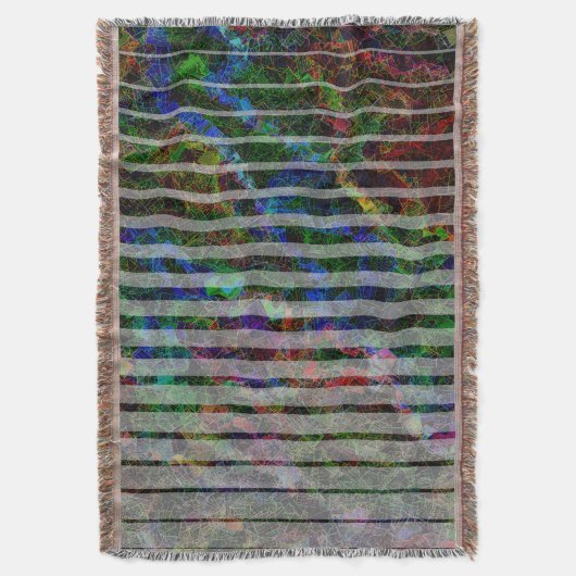 Verschiedene Streifen und gekratzte Quadrate von L Decke (Vorderseite Vertikal)