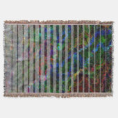 Verschiedene Streifen und gekratzte Quadrate von L Decke (Vorderseite)