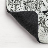 Verschiedene Szenen, die einen Psalm 2 Mousepad (Ecke)