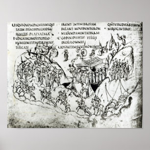 Verschiedene Szenen, die einen Psalm 2 Poster