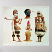 Verschiedene Tanzkostüme getragen in Nakello, Fids Poster (Vorne)