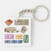 Verschiedene Tickets Schlüsselanhänger (Rückseite)