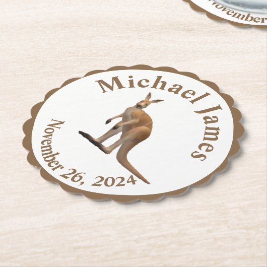 Verschiedene Tiere Untersetzer (angewinkelt)