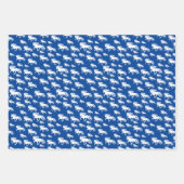 verschiedene Tölter 3 Farben Geschenkpapier Set (Vorderseite 3)