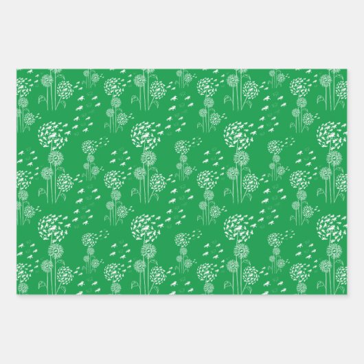 verschiedene Tölter 3 Farben Geschenkpapier Set (Vorderseite)