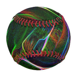 Verschiedene und seltsame Verwirrung der farbigen Baseball