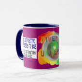 Verschiedene Universum-Tasse Tasse (Vorderseite Links)
