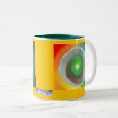 Verschiedene Universum-Tasse Zweifarbige Tasse (VorderseiteRechts)