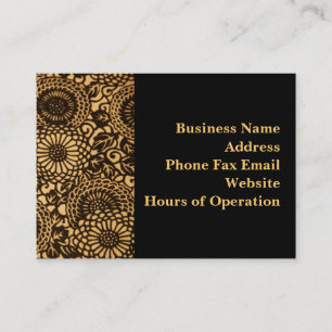 Verschiedene Visitenkarte