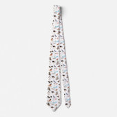 Verschiedene Vögel Krawatte (Vorderseite)