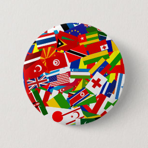 Verschiedene Welt Button
